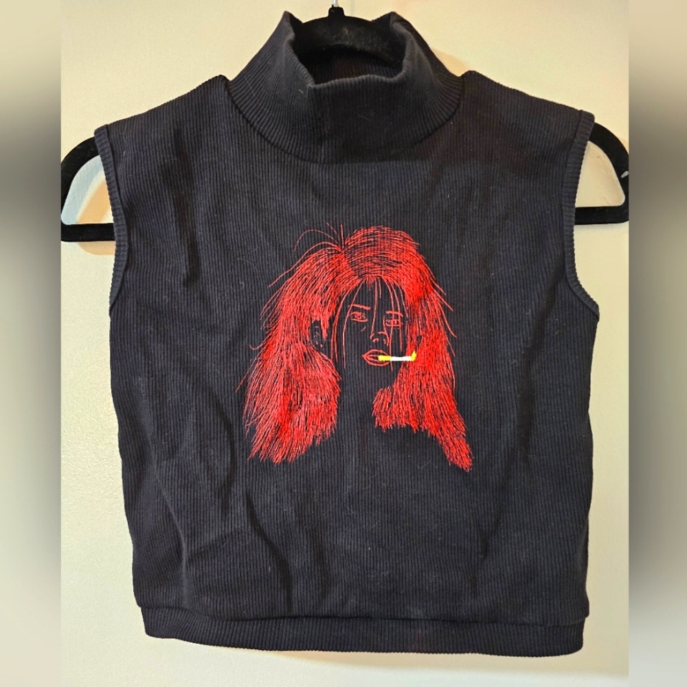 Rastah Suttay Wali Crop Top M